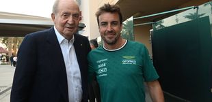 Post de Don Juan Carlos, junto a Alonso en la Fórmula 1 mientras se da el último adiós a su sobrino