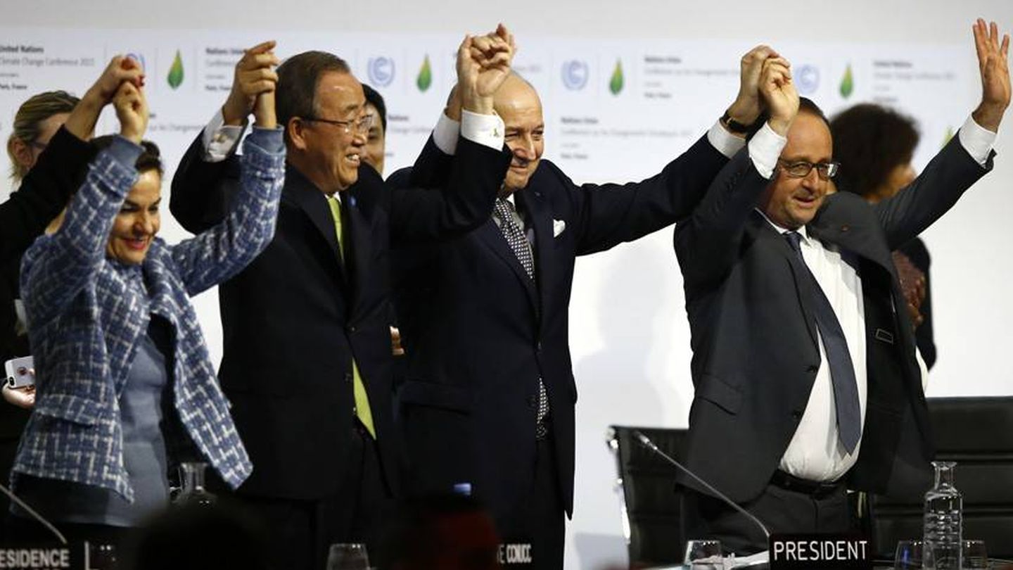 Imagen del acuerdo de París 2015. (Foto: Reuters)