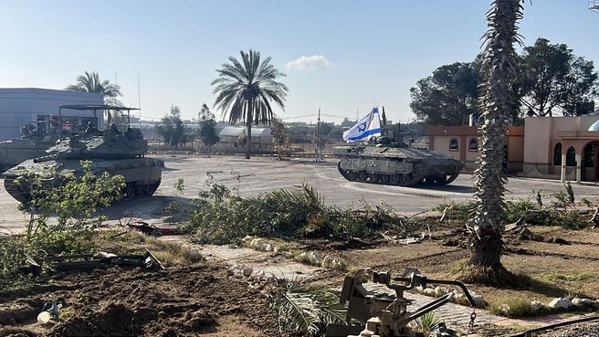 Foto de El ejercito israelí entrando en Rafah