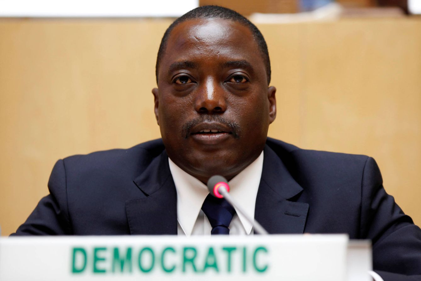 El presidente Joseph Kabila asiste a un evento sobre la estabilidad del Congo en la Unión Africana, en 2013. (Reuters)