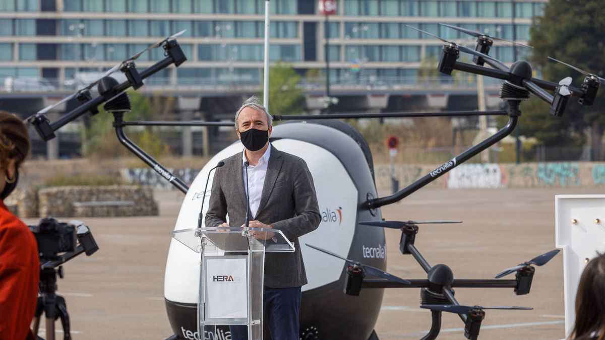 Zaragoza inicia un proyecto pionero en Europa para que los drones lleven paquetería