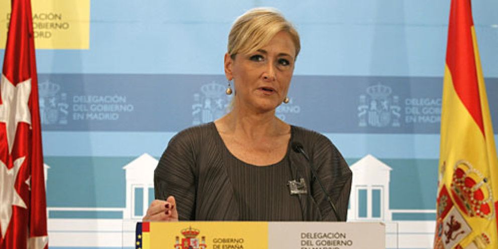 Foto: Cristina Cifuentes asegura que el 15M alberga "intereses políticos"