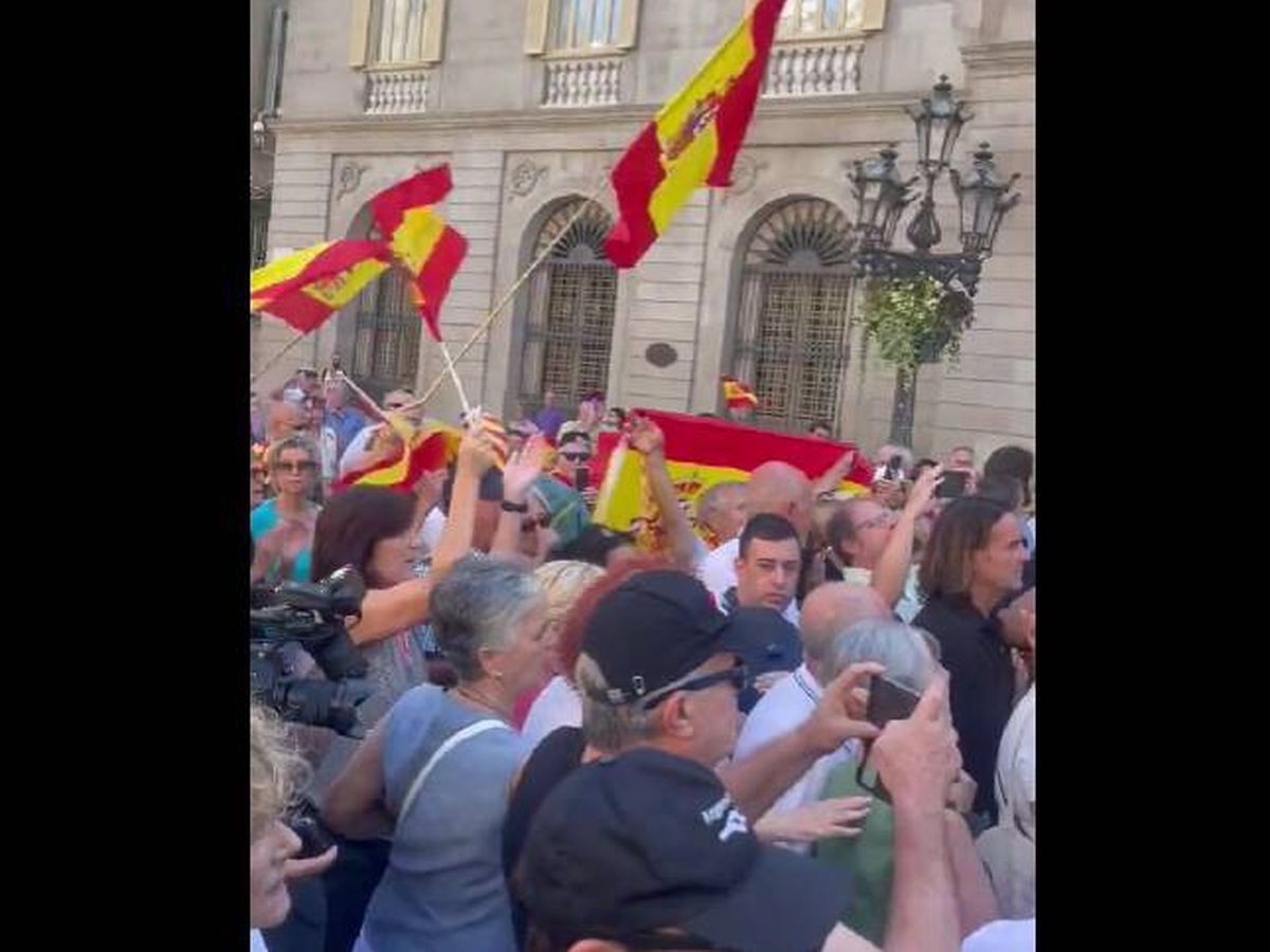Foto: Boicotean el minuto de silencio por el terremoto de Marruecos en Barcelona y siembran la polémica en redes. (Twitter)