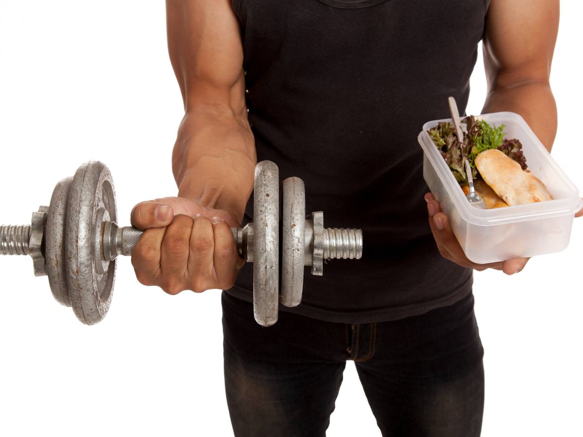 Foto: Dieta y músculo. (iStock)
