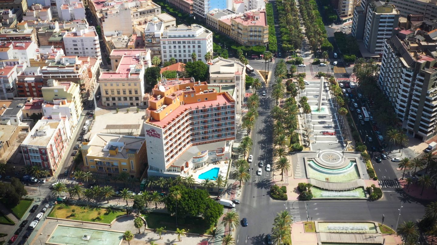 Panorámica del Ohtels Gran Hotel Almería. (Foto: cortesía)