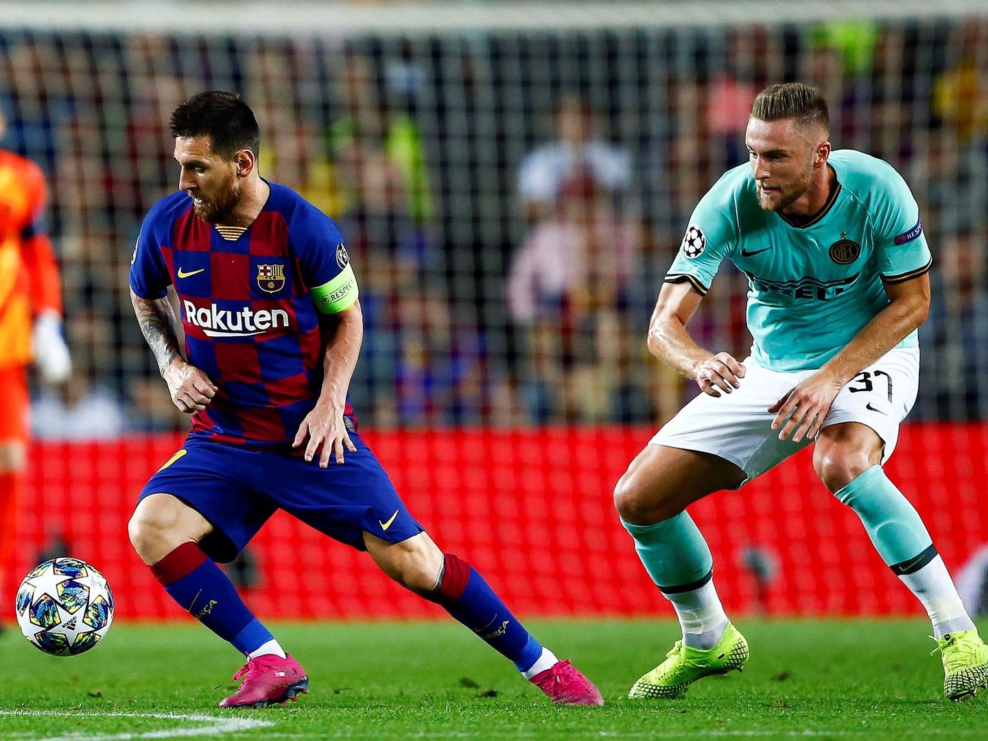 Leo Messi jugó por primera vez los 90 minutos de un partido esta temporada. (EFE)