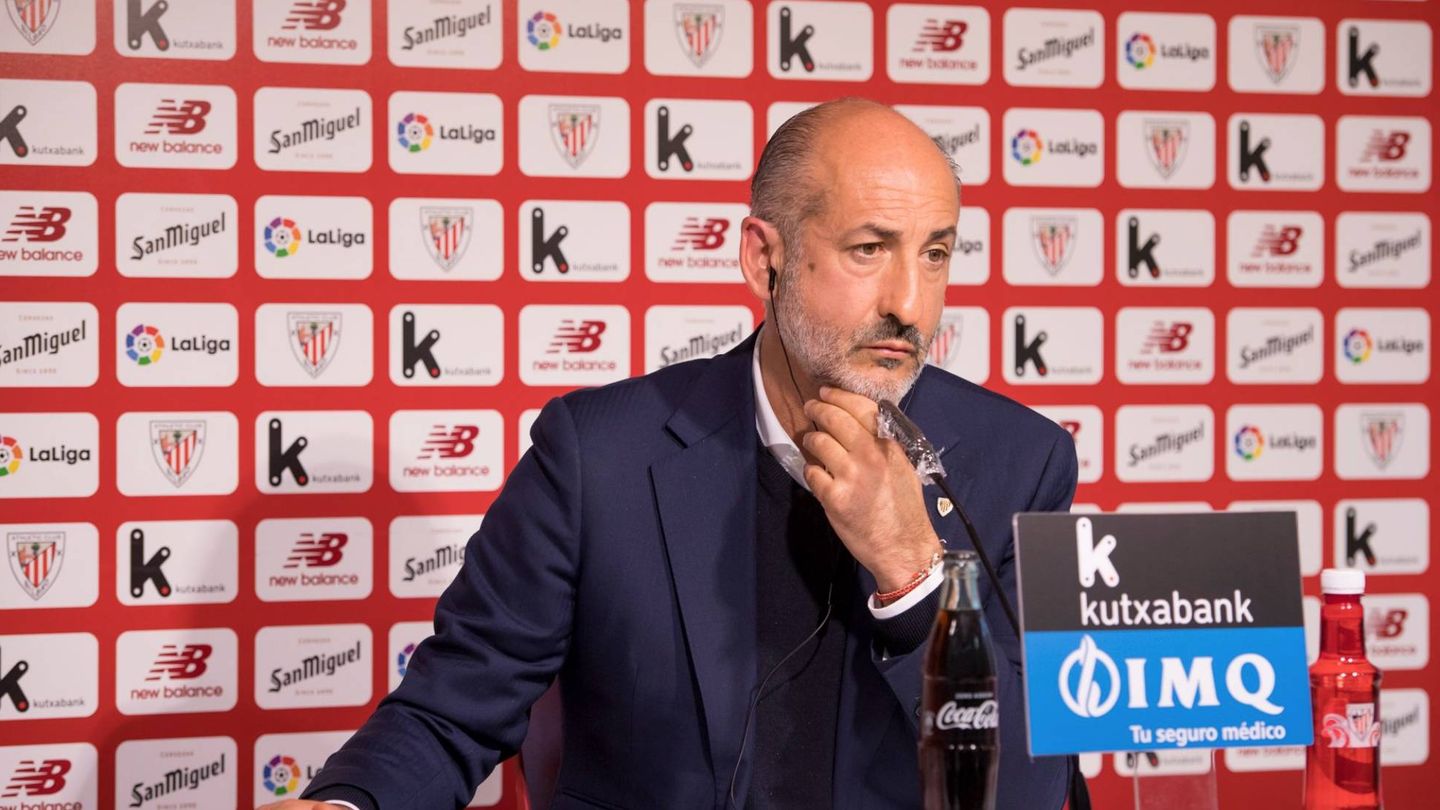Aitor Elizegi, presidente del Athletic de Bilbao. (Efe)