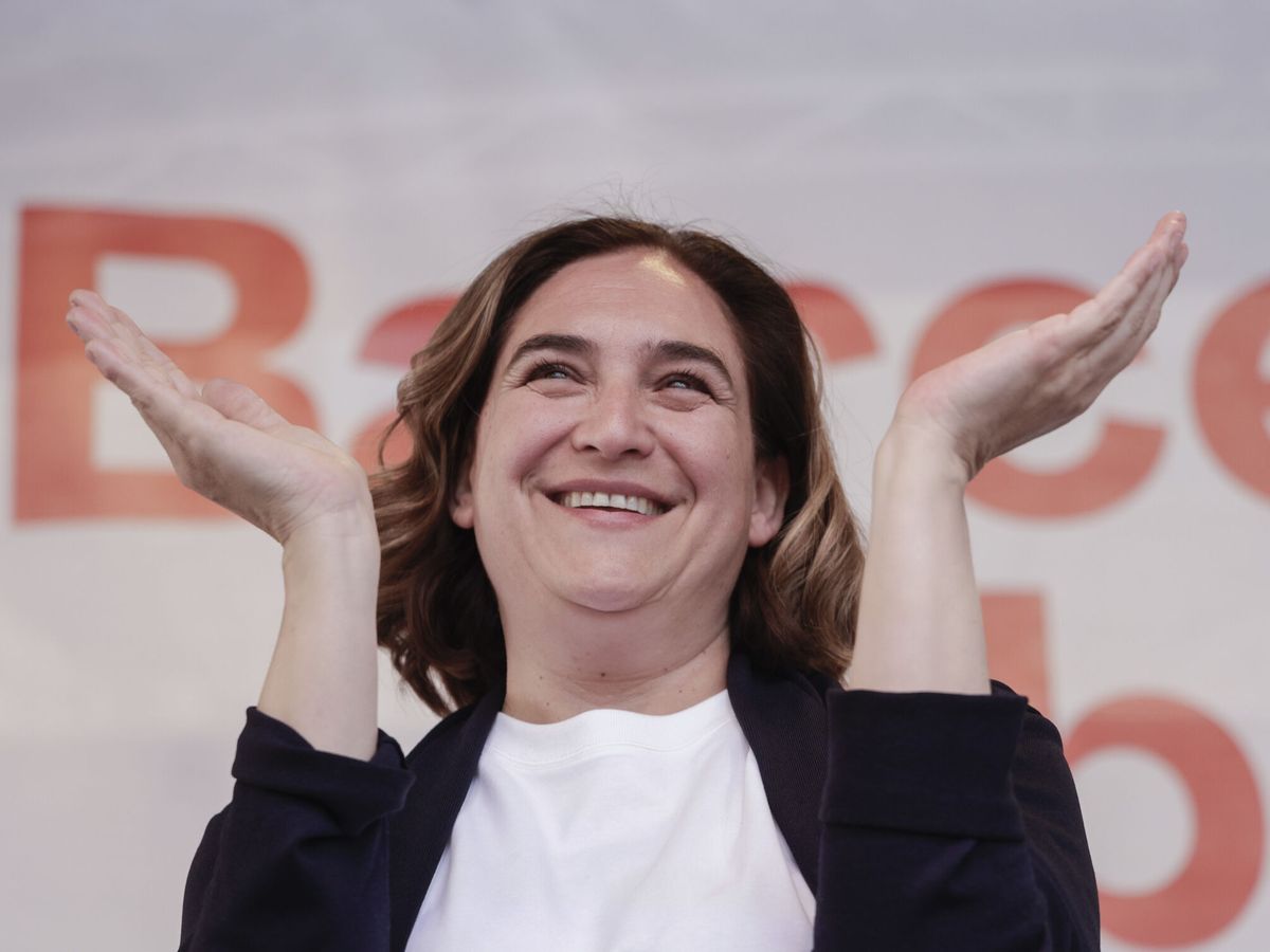Foto: La alcaldesa de Barcelona y candidata de BComú, Ada Colau. (EFE/Quique García)