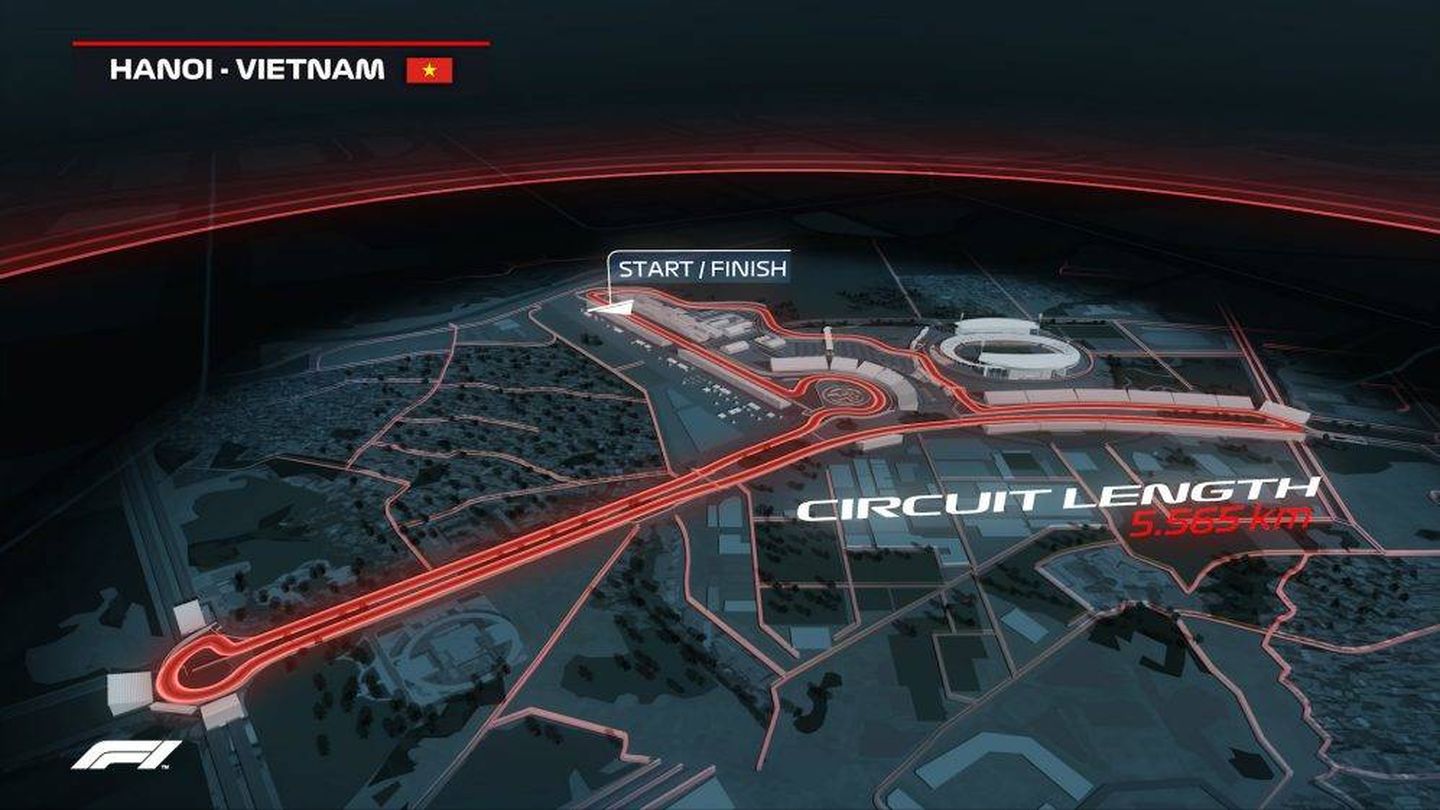 Circuito del GP de Vietnam | Fórmula 1