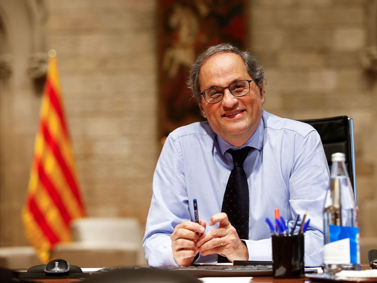 Foto: El presidente de la Generalitat, Quim Torra. (EFE)