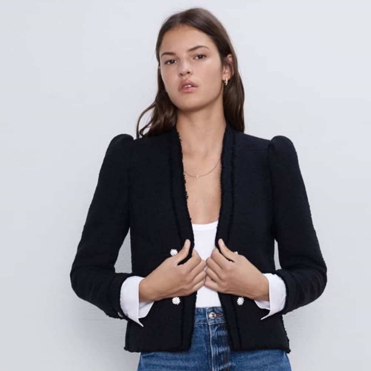 El estilo francés ideal luciendo esta chaqueta de Zara