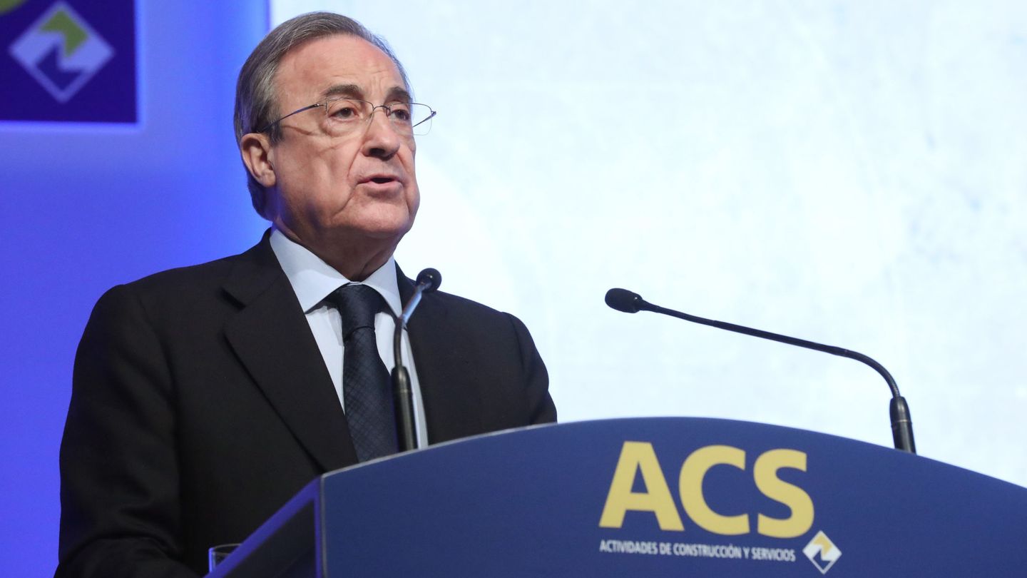 El presidente de ACS, Florentino Pérez. (EFE)