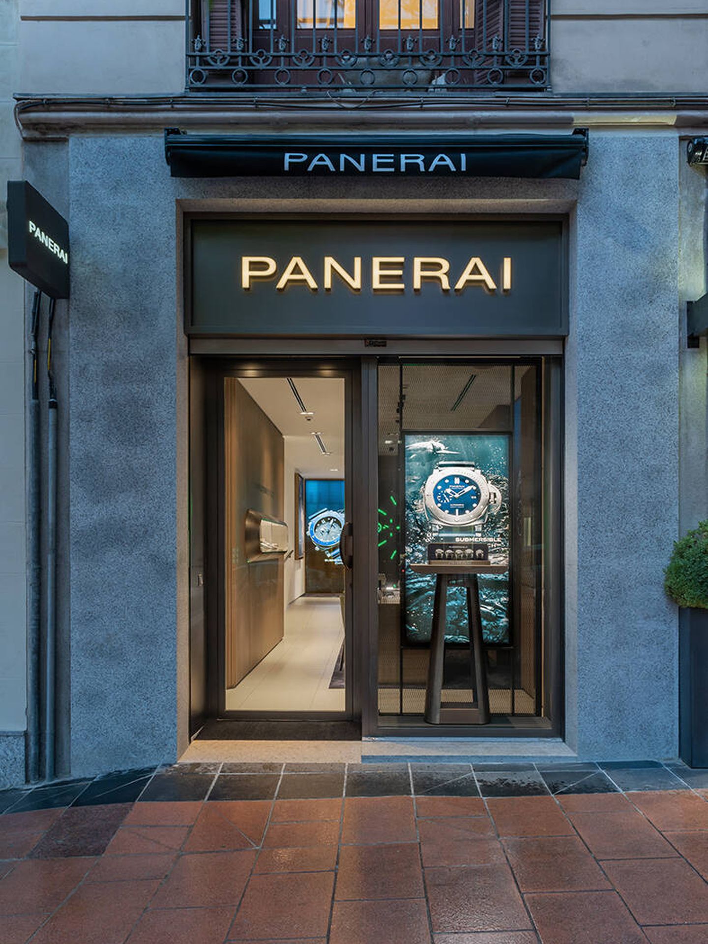 Boutique Panerai, en el número 11 de la calle José Ortega y Gasset. (Cortesía)