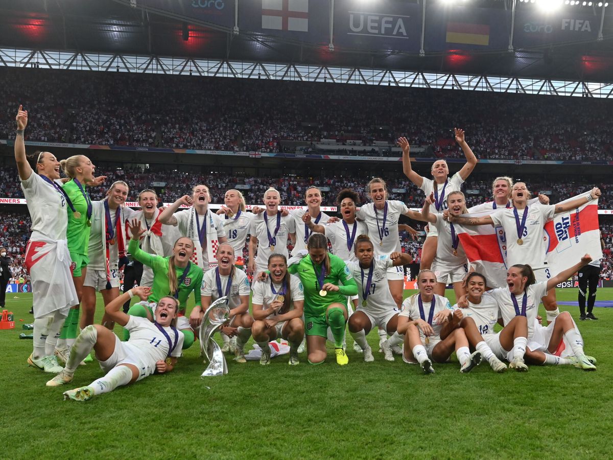Foto: Inglaterra, campeona de Europa por primera vez. (Reuters/Dylan Martinez)