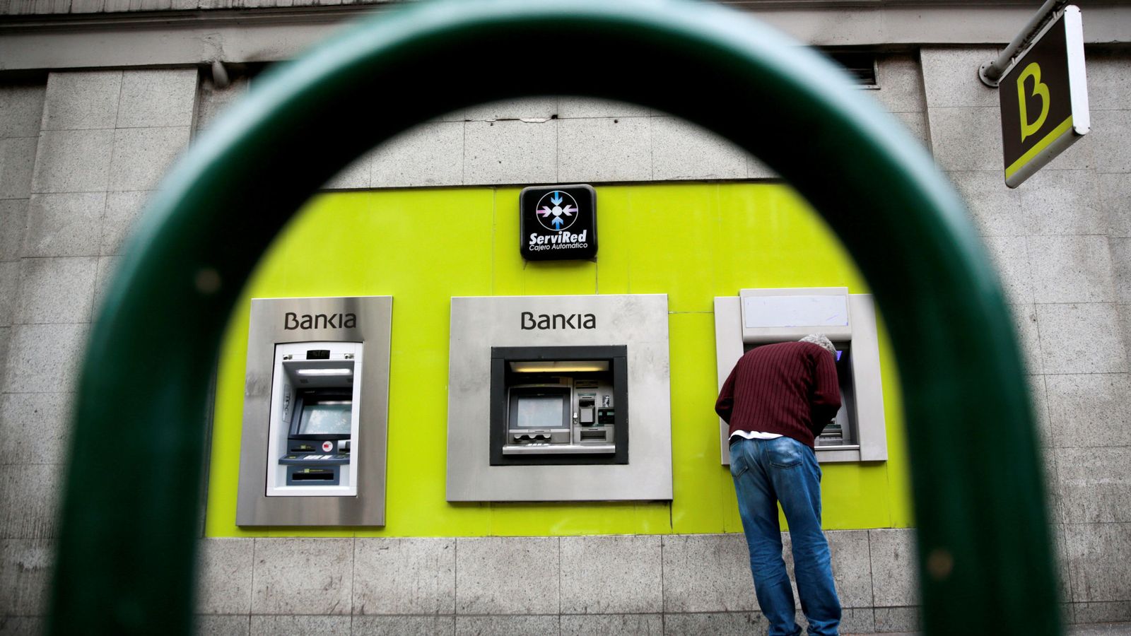 Foto: Cajero de Bankia (Reuters)