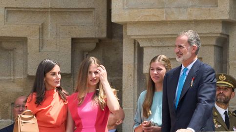 El anillo de Leonor y otros detalles de la visita de la familia real a Santiago