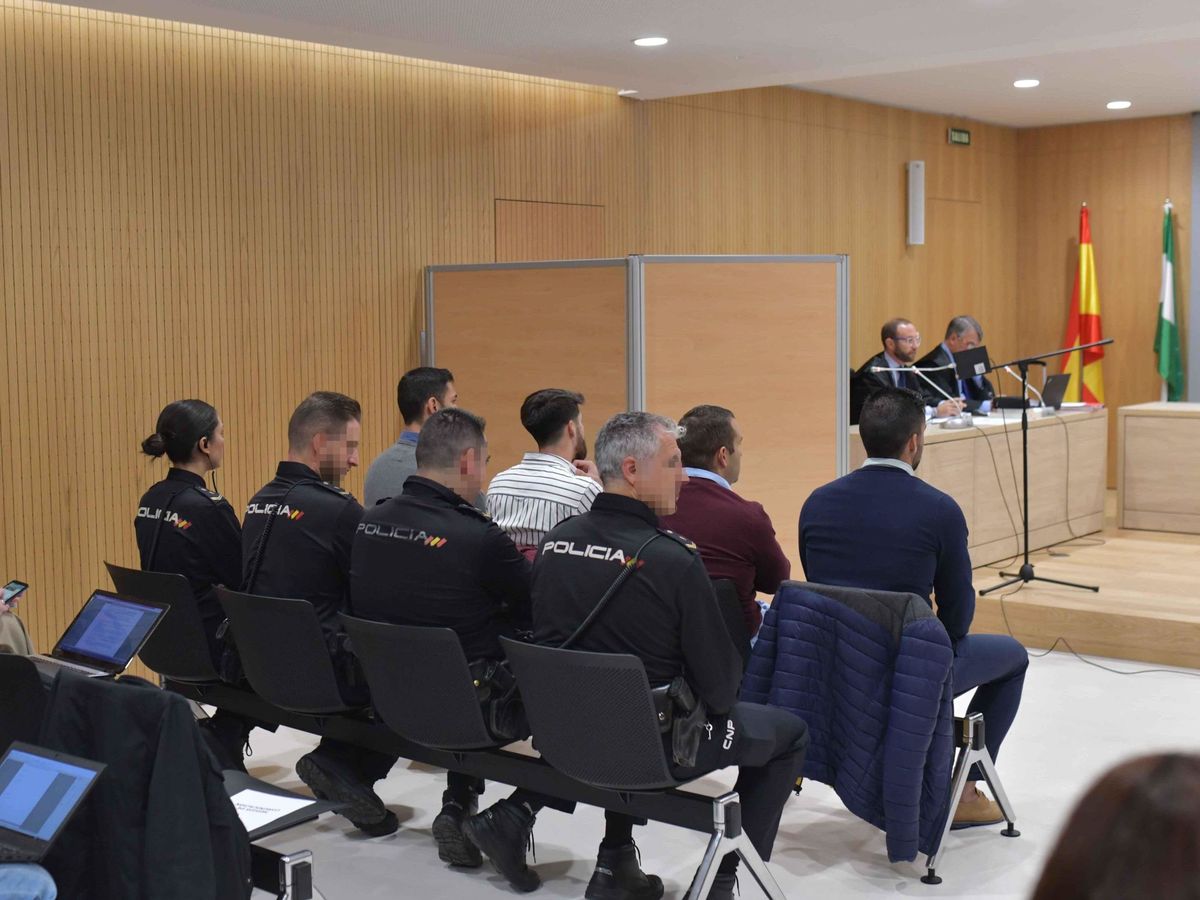 Foto: Imagen del juicio contra miembros de La Manada por abusos en Pozoblanco. (EFE)