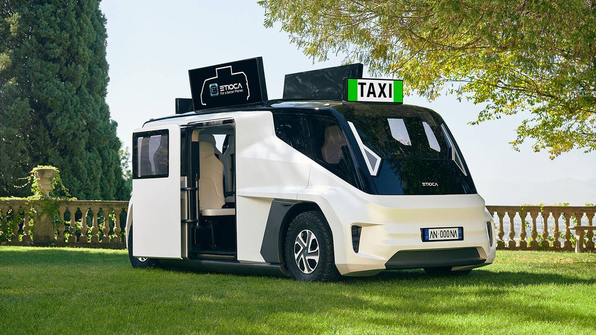 El futurista taxi eléctrico que una empresa gibraltareña quiere implantar en España