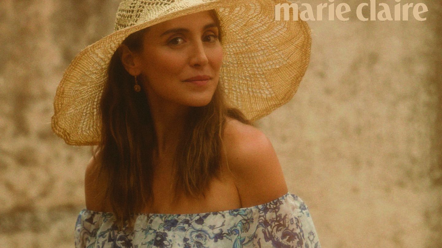 Tamara Falcó posa para 'Marie Claire' con su nueva colección. (Foto: Javier Biosca; Estilismo: Jennifer Bauser)