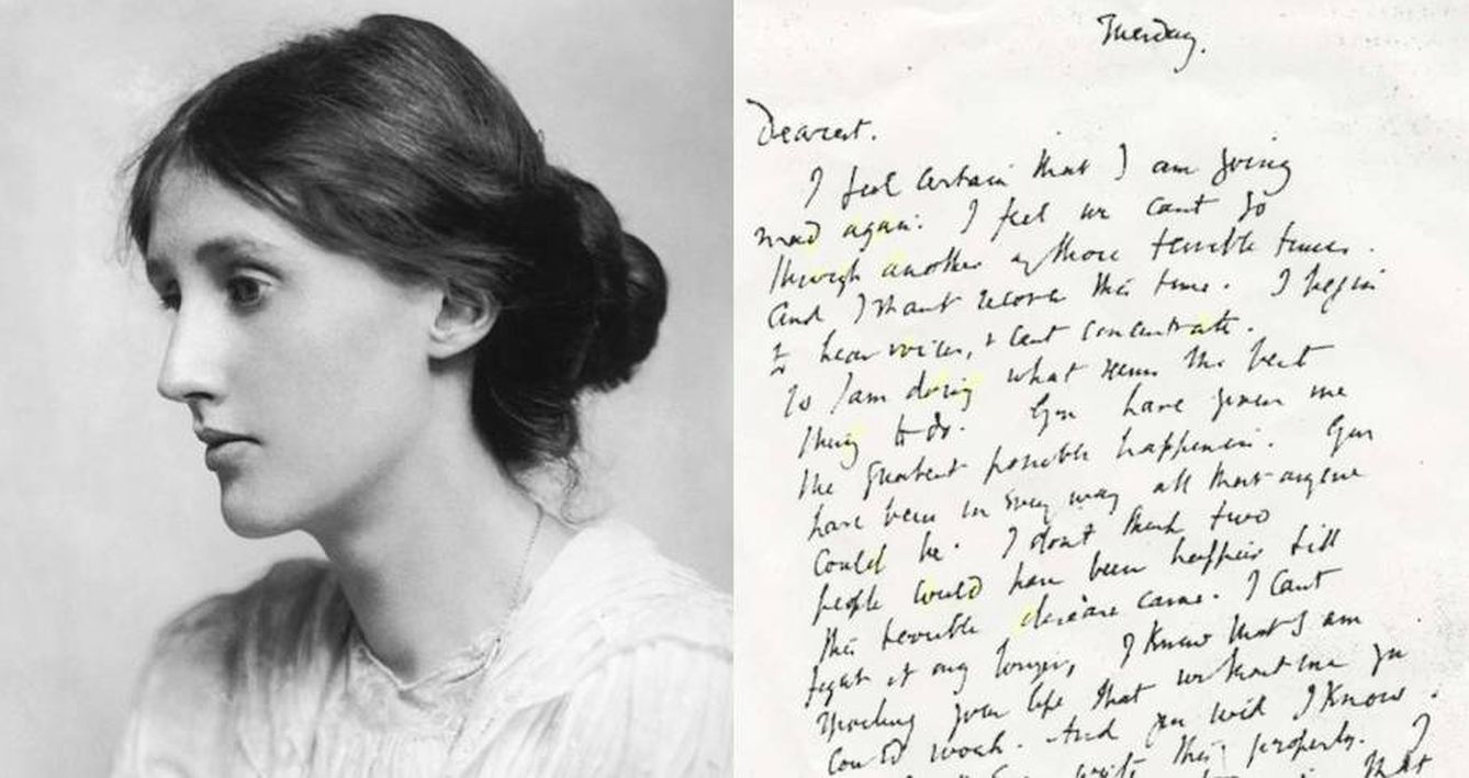 La nota de suicidio de Virgina Woolf
