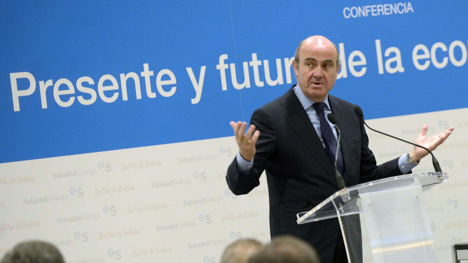 Foto: El ministro de Economía, Luis de Guindos