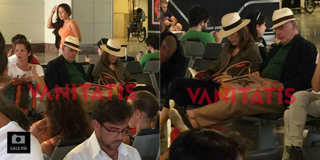 GALERÍA: Rodrigo Rato y Alicia González en el aeropuerto Adolfo Suárez de Madrid (Vanitatis)