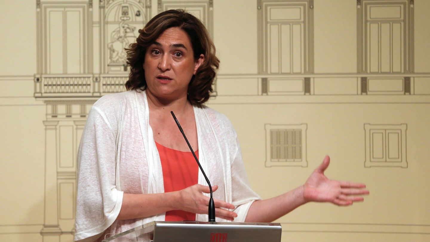 La alcaldesa de Barcelona, Ada Colau. (EFE)