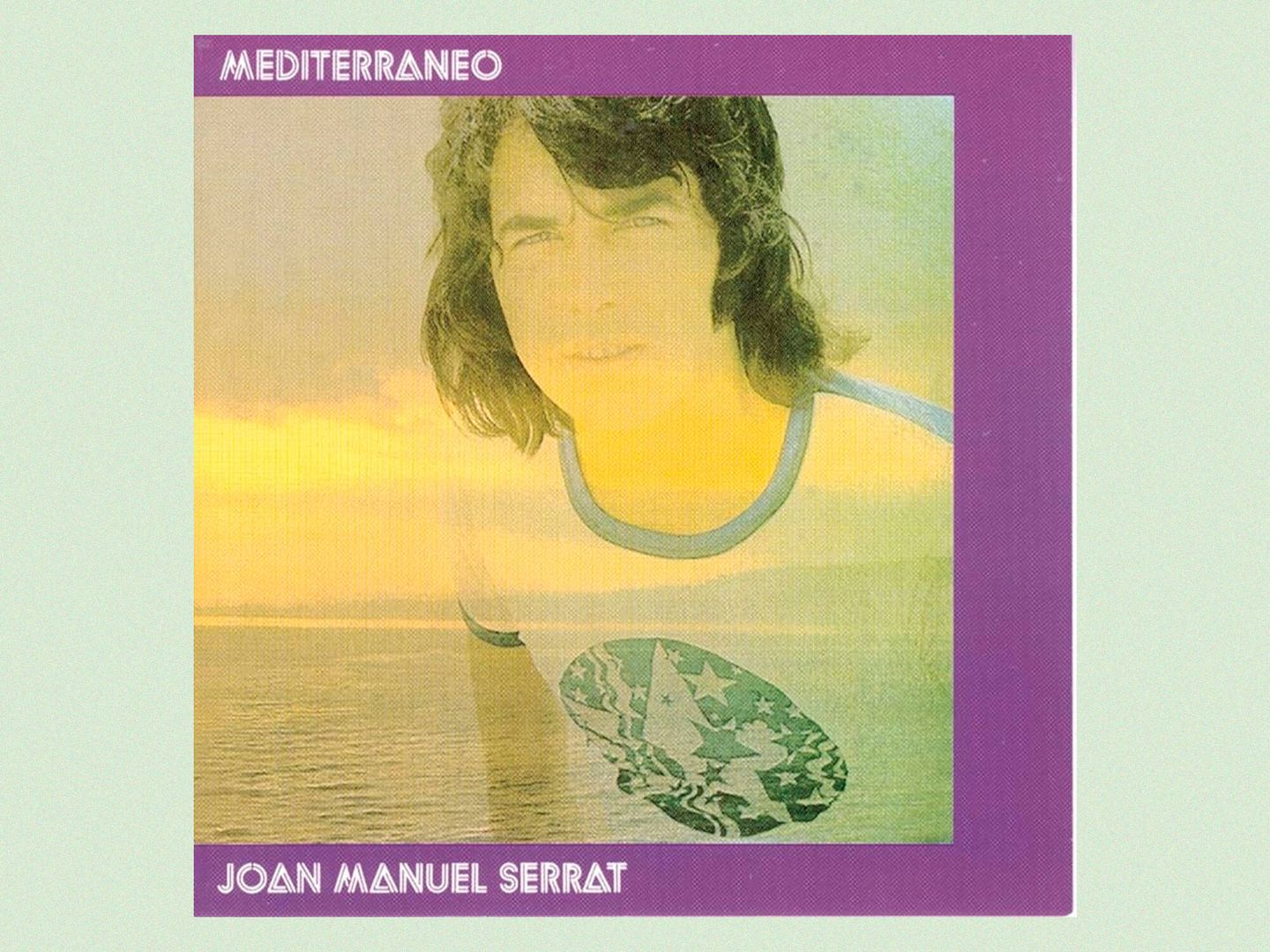 Portada de 'Mediterráneo', probablemente el disco más emblemático de Serrat.