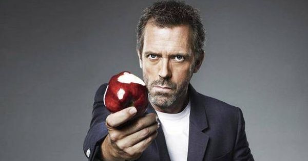 Foto: ¿Qué síntomas tiene esa manzana? Foto: 'House'.