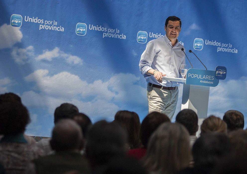Foto: El presidente del PP de Andalucía, Juan Manuel Moreno Bonilla (Efe)
