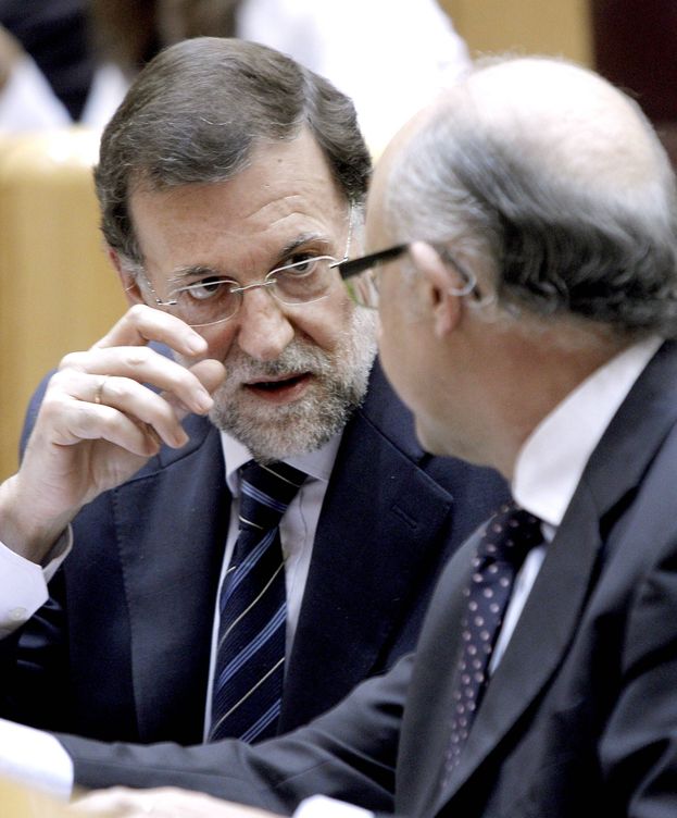 Foto: Mariano Rajoy y Cristóbal Montoro. (EFE)