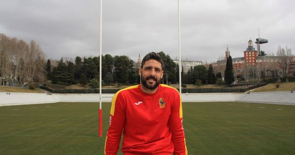 Foto: Jaime Nava, capitán de la selección española de rugby. (EFE)