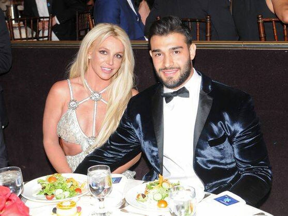 Foto:  Britney Spears y su marido, Sam Asghari, en una imagen de archivo. (Getty/Vivien Killilea)