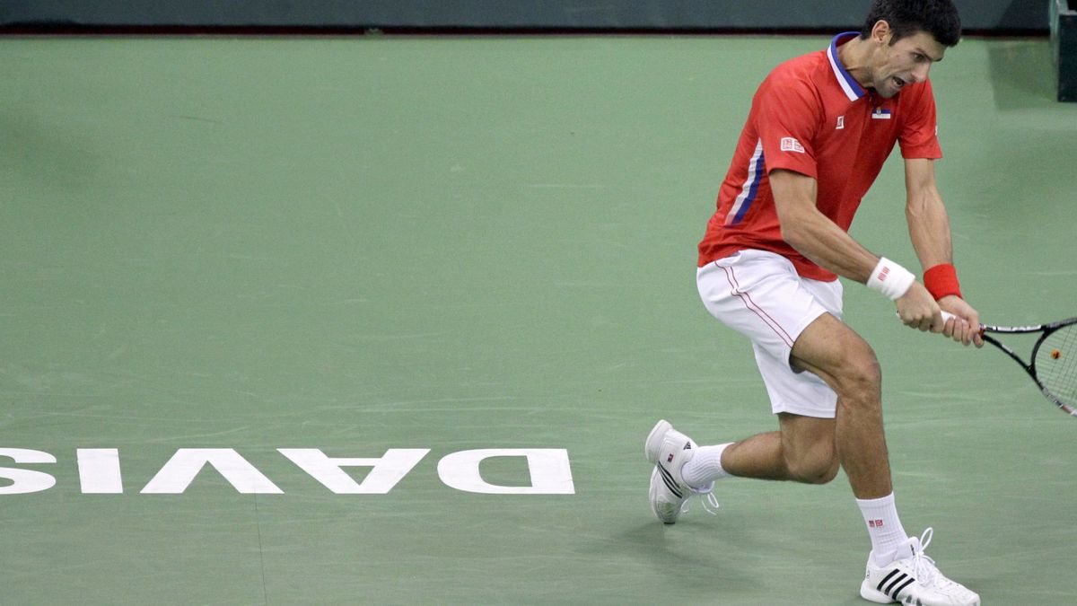 La extraña ausencia de Djokovic en dobles coloca en el punto de mira a un 'amateur'