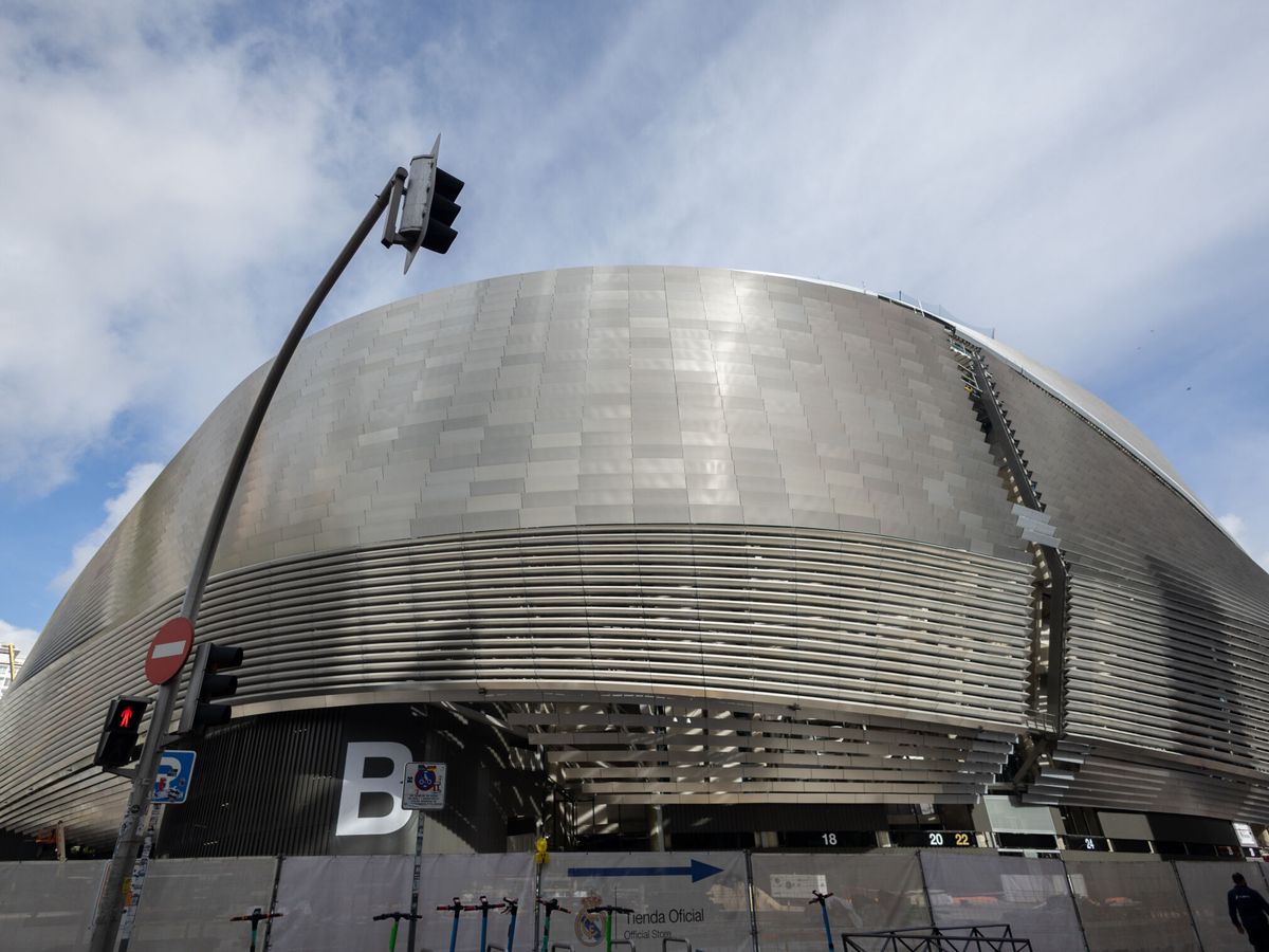 Foto: Vista del nuevo Santiago Bernabéu. (Europa Press/Eduardo Parra)