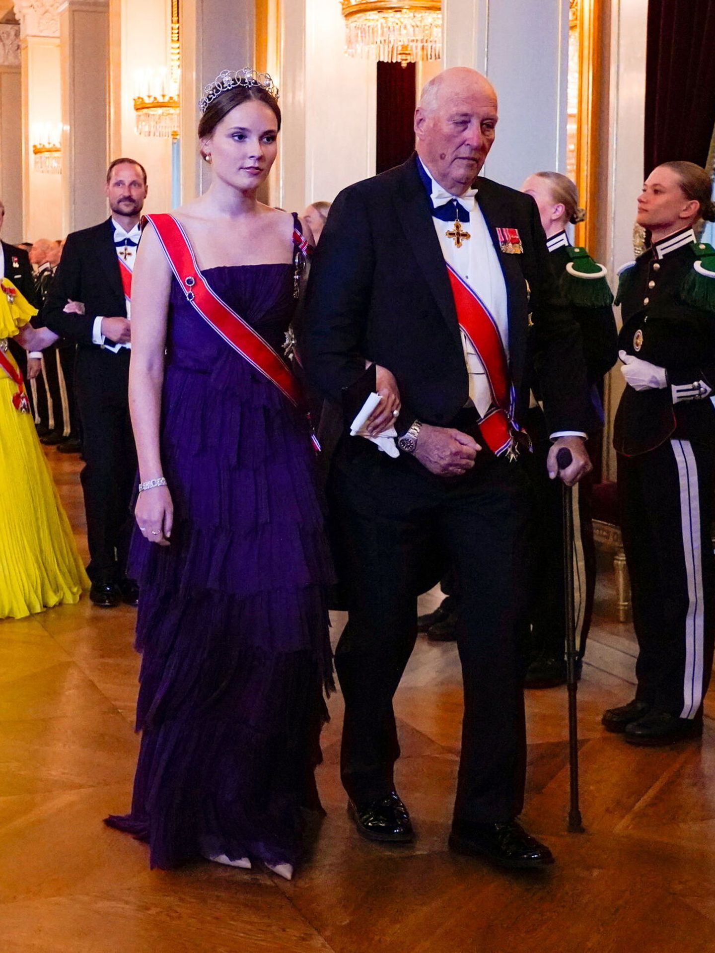 Ingrid y Harald de Noruiega. (Reuters/Casa Real/Lise Aserud)