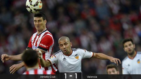 El Valencia se deja dos puntos por un gol de Aduriz… en fuera de juego