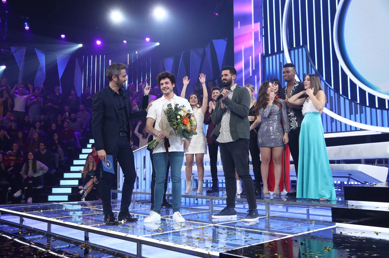 Miki se proclama ganador en la gala OT Eurovisión. (TVE)