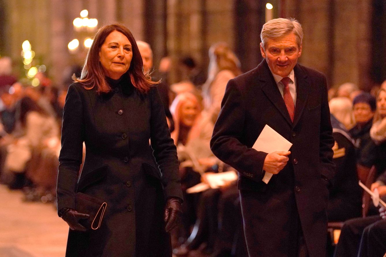 Carole y Michael Middleton. (Reuters)
