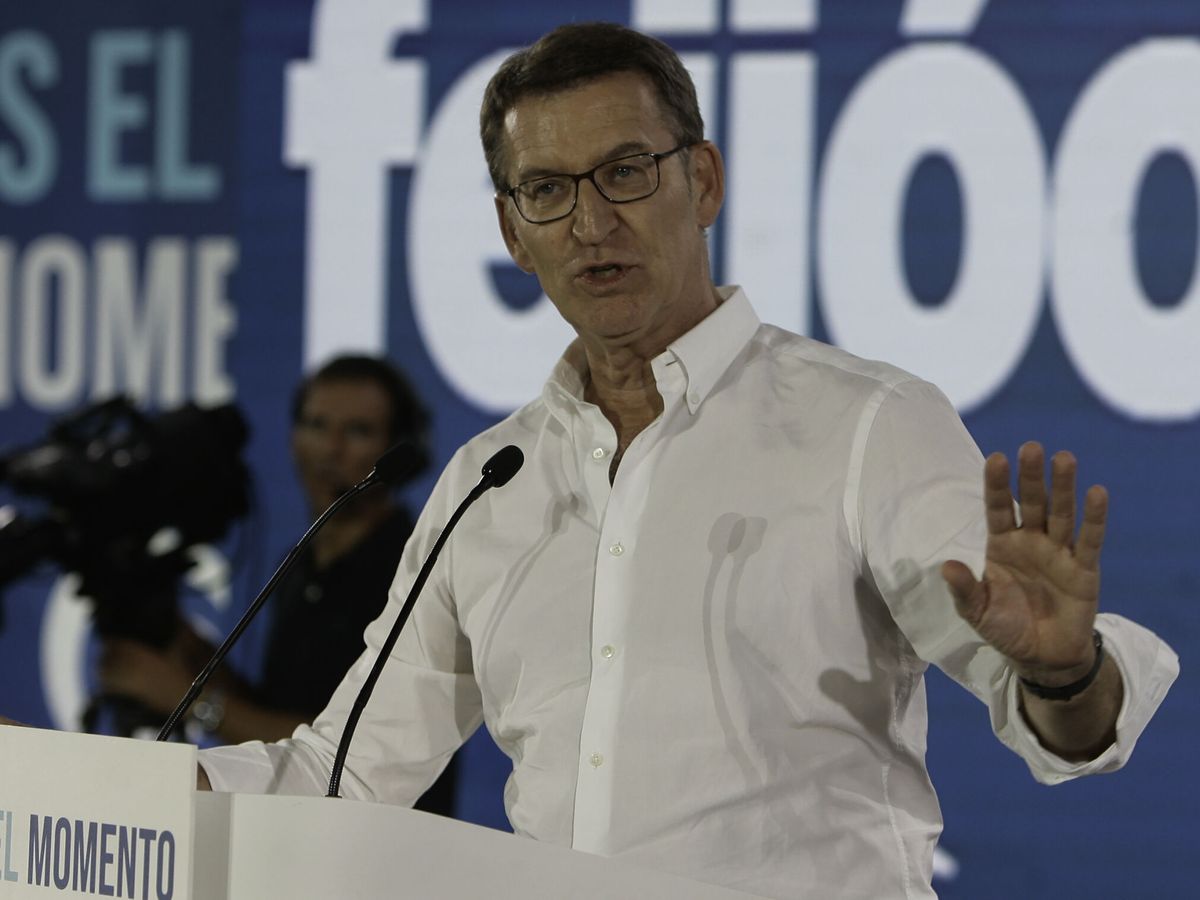 Foto: El candidato del PP a las elecciones generales, Alberto Núñez Feijóo. (EFE/Pepe Zamora)