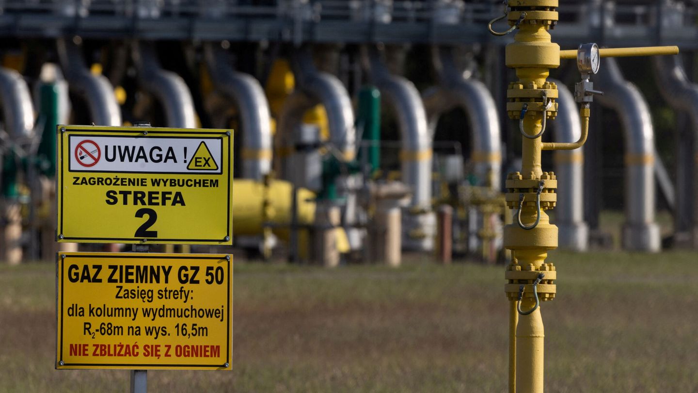Imagen de archivo de un gaseoducto de Gazprom. (Reuters)