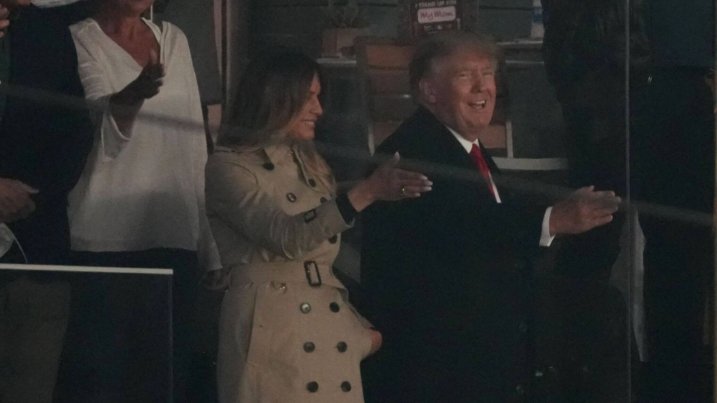 Melania y Donald Trump. (Imagen: Reuters/John David Mercer)