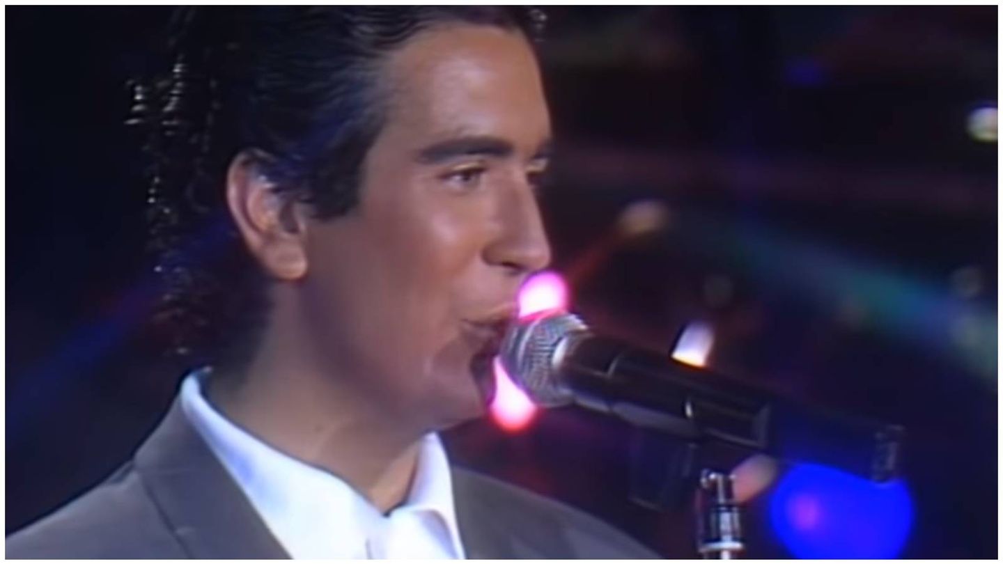 Agustín Pantoja, en una actuación en TVE. (YouTube)