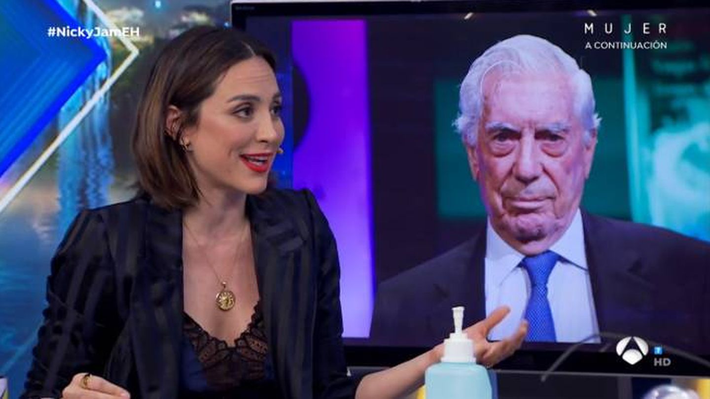   La marquesa de Griñón, hablando sobre Vargas Llosa. (Atresmedia)