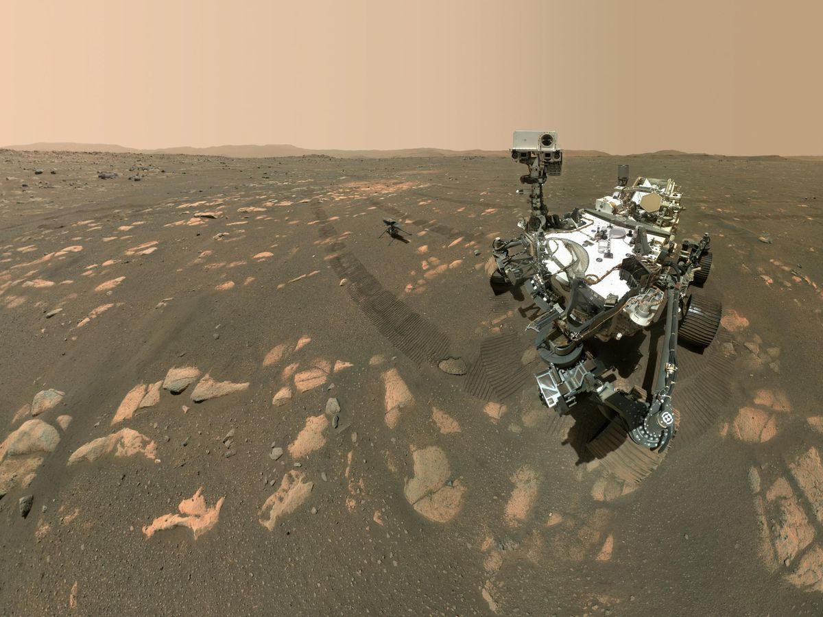 Foto: Imagen del Rover Perseverance (EFE/EPA/NASA JPL-Caltech)
