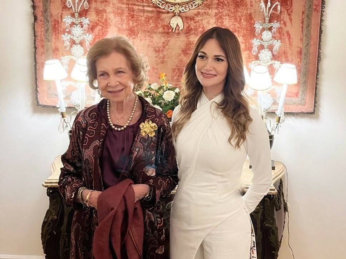 Foto: La reina Sofía y la princesa Al Joharah de Arabia Saudí. (Arabian Royal Agency)