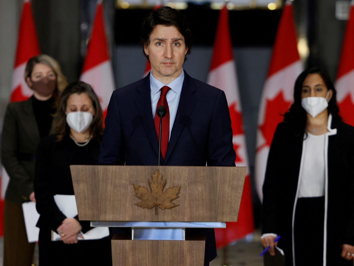 El primer ministro canadiense, Justin Trudeau. (Reuters Blair Gable)