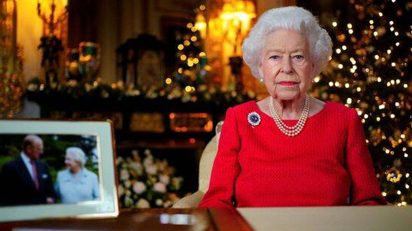La reina Isabel II en su discurso de Navidad. (Reuters)