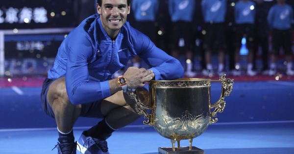 Foto: Rafa Nadal ganó en Pekín 12 años después. (EFE)