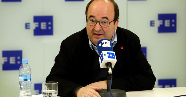 Foto: El primer secretario del PSC, Miquel Iceta. (EFE)